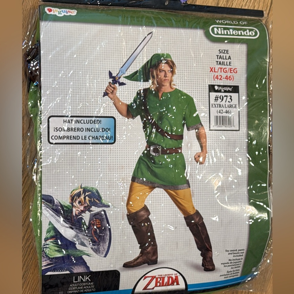 Link Costume- Adult Male